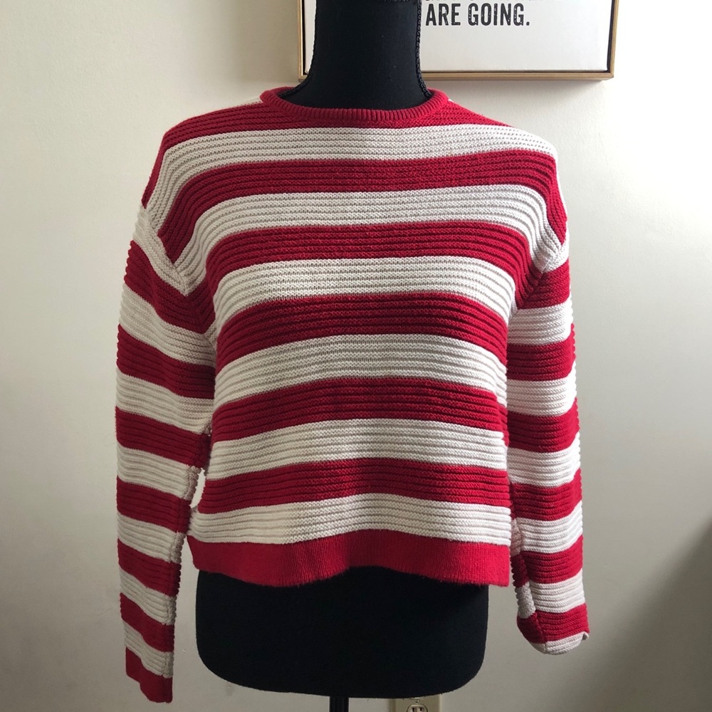 Candy Cane Sweater